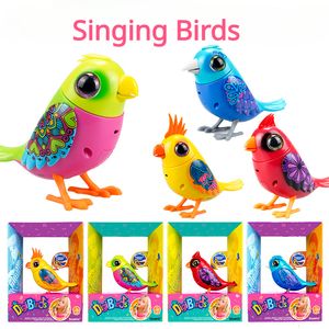 Декомпрессионная игрушка пение птиц интерактивное детское звуковое звуковое звучание Имулы моделируют голосовой голос попугай