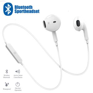 Спортивные Bluetooth-наушники Беспроводные наушники S6 Водонепроницаемые наушники Bluetooth Стерео Бас-гарнитура с микрофоном Универсальная для Samsung