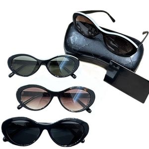 23lux Fashion Женщины моделируют маленькие овальные солнцезащитные очки UV400 57-17-140 Италия с двойным цветом ацетаты HD Градиент тонительные очки Goggles