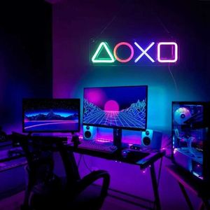 Neon Signs for Bedroom Wall Decor USB Powered Switch LED Neon Light for Game Room Living Room Teen Gamer Room Decoration HKD230825