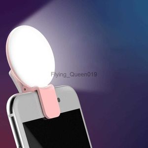 Yeni Cep Telefon Led Selfie Ring Light Işık Taşınabilir Mini Dayanıklı Pratik Üç Durdurma Çember Çember Fotoğraf Klipsi Dolgu HKD230828