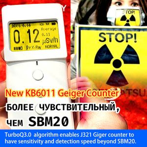 Radiation Testers KB6011 geiger counter More sensitive than SBM20. radioactivity nuclear radiation detector muller radiat dosimet 230827