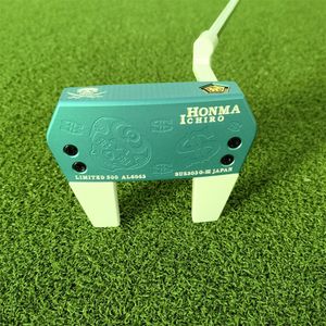 Ichiro honma Putter Golf Tiffany Blue G-III Женская клюшка 32/33/34/35/36 дюймов, серебристая стальная крышка головки