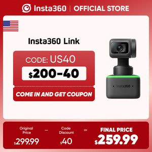 Ссылка Insta360 - новая веб -камера 4K с 1/2 