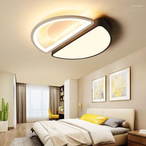 Luzes de teto A lâmpada LED moderna é adequada para sala de estar, quarto, banheiro e estudo. Iluminação simples com lâmpada mandarim atmosférica