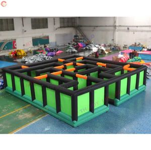 wholesale 9x9x2m (29x29x6.5ft) Free Ship Outdoor Activities giant inflatable maze arena maze tag sport game for sale