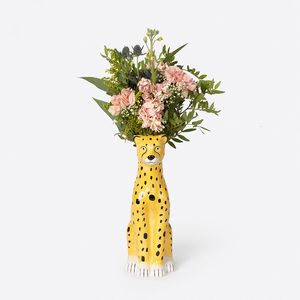 Вазы Nordic Leopard Vase Home Decer Ceramics Ceration