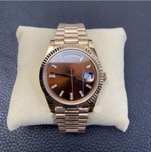 Arap Orta Doğu Buz Mavisi Diyal Pazar Erkekler İzle Erkekler Pembe Altın Saatler Elmasla İş Adam İzle Lady Holluwatch 41mm Yeni Jubilee Bilezik 904L-03