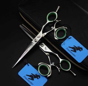 Scissors Shears 55 60" Sale 360 Swivel scissors Japanese Hair Scissors Hairdressing Scissors Shears Hairdresser Shaver Haircut scissors x0829