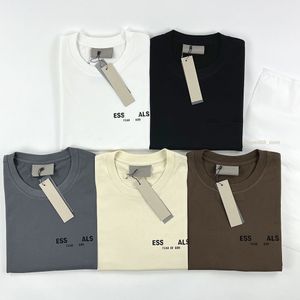 Yaz Tasarımcısı T Shirt Kadınlar Erkek Tişört Pamuk Büyük Boy 3d Mektup Grafik Tee Tasarımcı Gömlek Erkek Ess Tshirts Büyük Boyut Giysiler 3xl 4xl 5xl