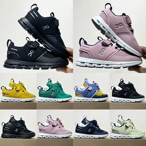 2023 on Cloud Kids Shoes Sports Outdoor Athletic UNC Black Children White Boys Girls Casual Fashion Kid Walking Toddler Sneakers