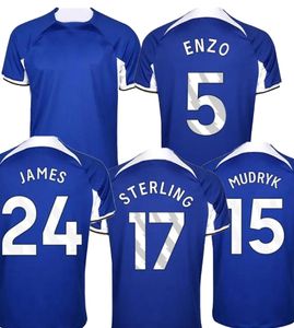 5 Enzo 23-24 Futbol Forması Thai Kalite Toptan Uzak Ev Özelleştirilmiş Jersey 17 Sterling 23 Gallagher 31 Madueke 33 Fofana 32 Cucurella 15 Mudryk Dhgate Custom