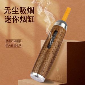 Creative Car Can Not Drop the Ashes Artifact Smoking Device with Anti-drop Ash Cigarette Holder Portable Trend Ashtray G8FD