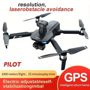 X19 Drone 2-осевой Ptz HD Pixel GPS 360 ﾰ Лазерное предотвращение препятствий 5G FPV Моды без головы интеллектуальны после профессиональной аэрофотосъемки для взрослых.