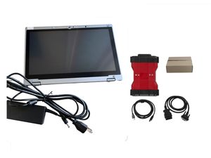 Ford-Mazda için VCM2 Teşhis Programlama Aracı Kimlikleri V129 Yüklü iyi CF-Ax2 Toughbook Full Kits