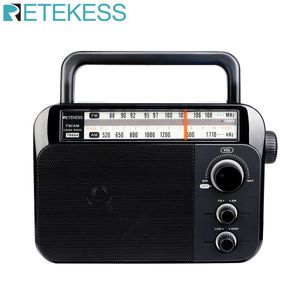 Radyo Retekess TR604 AM FM Taşınabilir Tapa 3 D Pil veya AC 220V ile çalışan Transistörde Kıdemli ve Ana Sayfa 230830