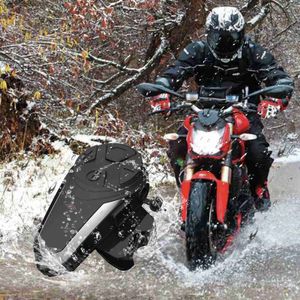 BT-S3 1000m Motosiklet Bluetooth 3.0 Kask Kulaklıklı Kablosuz Moto-Stereo Kulaklık MP3 Müzik Handfree Interphe Eyaletleri Q230830