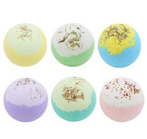 Saúde corporal beautyflower 100g sais bola bombas de banho orgânico bolha óleo essencial artesanal spa alívio esfoliante hortelã lavanda sabor rosa