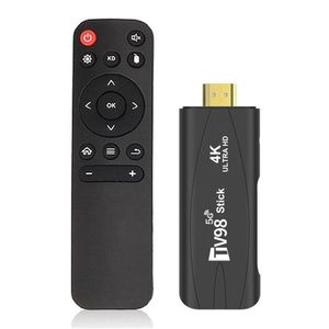 TV Stick Mini TV98 TV Stick Android 12.1 4K Smart TV Android Box 2.4G 5G WiFi Smart TV Box H.265 Media Player for Youtube Set Top Box X96 230831