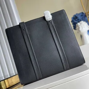 M57308 bolsa de designer preta masculina 5a couro genuíno capa para laptop todos os dias bolsa grande tote masculina bolsa de ombro crossbody bolsa de negócios