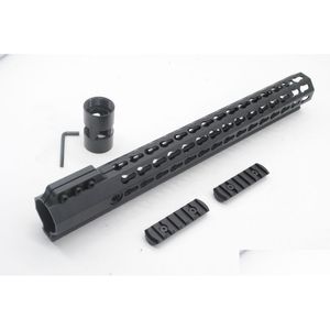 Другие тактические аксессуары Tralight 15 -дюймовый ключ мод Picatinny Rail для M4 M16 Float Handguard доставка Dh4da