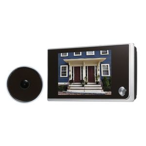 Video Kapı Telefonları Dijital Kamera 3 5inch LCD Renk Ekran 120 Derece Peephole Viewer Göz Pilleri Dahil Değil 230830