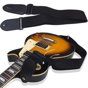 38-41 inç Evrensel Gitar Askısı Ayarlanabilir Naylon Gitar Kemeri PU Deri Uçlu Halk Ahşap Klasik
