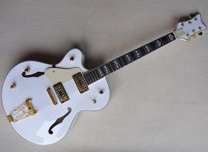 Sol El Yarı İzle Beyaz Elektro Gitar
