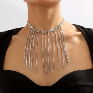 Colares pendentes 2023 vendendo brocas de shinestone chankker cristal jóia de luxo de luxo colar colarinho de colar de colar de colar de jóias
