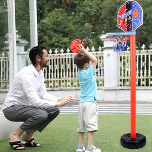 Спортивные игрушки баскетбольные стенды Toys Set Boy Basketball Hoop Board Высота Регулируемая детские детские удобные спортивные упражнения на открытом воздухе 230303