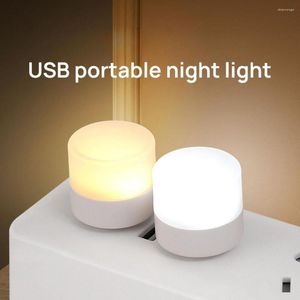 Ночные светильники USB Lamp Small Light Computer Mobile зарядка