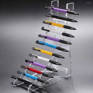 Hooks Pen Pencil Stand Holder Makeup Cosmetic Brush Storage Shelf Creative Eyeliner Eyebrow Lip Display