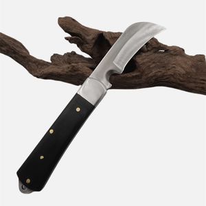 H6881 Инструменты Утилита Нож Электрики Ножи и складные ножи с лезвием 420C Satin Hawkbill для кабельной шкуры на открытом воздухе EDC Pocket Tool