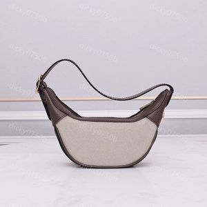 Дизайнерские сумки на плечах роскошные сумки сумки сумки Ophidia g Mini Half Moon Smidbag Special Canvas Vintage Messenger Сумки для женщин Внутренний карман на молнии