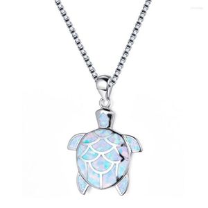 Подвесные ожерелья Fysl Серебряная черепаховая форма