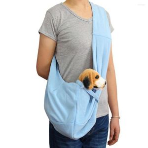 Köpek araba koltuğu, küçük köpekler için taşıyıcı çantalar kapalı evcil hayvan taşıma çantası çapraz sırt çantası yatağı üst satış ürünleri 2023'te kedi