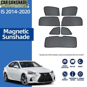 Nuovo per Lexus IS III 2013-2020 250 350 300H Auto magnetica Sun Shade Visor Verra anteriore Candelo Finestra posteriore Finestra Sun Shade Shield