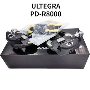 Bisiklet grupları ultegra pedalları pd r8000 yol klips ile SPD SL R8000 Cleats Pedal SM SM SH11 Kutu Bike Accessorie 230303