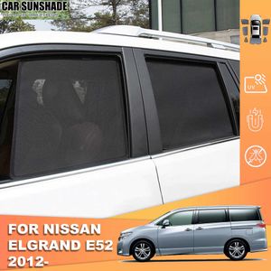 NOVO PARA NISSAN ELGRAND E52 2010-2023 Magnetic Car Sunshade Visor Windshield Florge Frame Cortina Treno Janela Sol Sun Shield