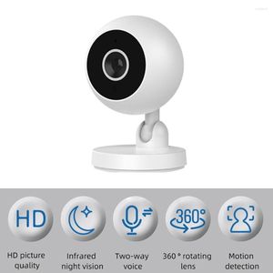 Защита безопасности камеры Умный дом для Wi -Fi Инфракрасное ночное видение обнаружение движения двухстороннее аудио TF Card