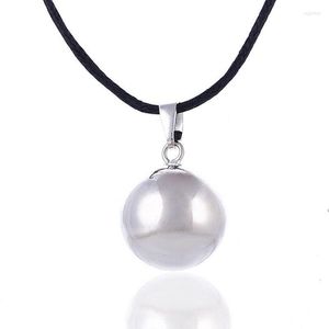 Подвесные ожерелья беременность Гармония мяч колокольчика по беременному ожерелье 43 «Длинные цепные подарки для дочери тети женщина мама