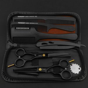 Hair Scissors 55 Professional Barber dressing Accessories dressers Scissor Set 230306