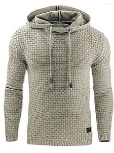 Men's Hoodies 2023 Autumn Slim Lace Up Hooded Sweatshirts Mens Coats Male Casual Sportswear Streetwear Brand Clothing