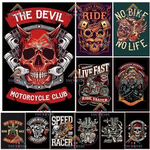 Motorrad Retro Metall Malerei Poster Metall Zeichen Vintage Plaque Zinn Zeichen Garage Club Wand Dekor Platte Mann Höhle Werkstatt Dekoration 30X20 cm W03