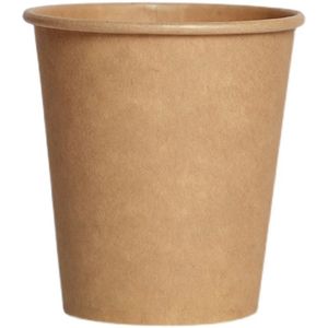 Kraft kağıt çift duvar bardağı sıcak içme partisi için plastik kapalı sıcak kahve için özelleştirme baskısı
