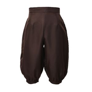 Victoria Pirate Pants Erkek Sömürge Tema Kostümü Cadılar Bayramı Partisi Retro Viking Cosplay Rönesans Knicker Pantolon Pantolon