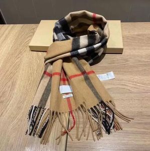 Новый топ женский мужской дизайнерский шарф модный бренд 100% кашемировые шарфы для зимы женские и мужские длинные накидки размер 180x30см рождественский подарок шаль обертка