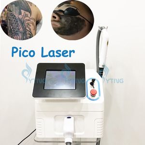 Taşınabilir Karbon Peel Lazer Q Anahtarlı Nd Yag Pikosaniye Pico Dövme Temizleme Makinesi Pigment Kaldırma Salon için 1064nm 532nm 1320nm 755nm