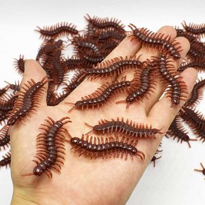 Science Discovery 10PCS Halloween Gadget Plastic Cockroach Centipede Scorpion Joke Decoration Props Rubber Toy Gags Practical Jokes Toys Y2303