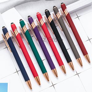 Metal Press Ballpoint Pen Office Signature Business Pen School Студент Писание Ball Point Point Home Stationery Supply TH0841